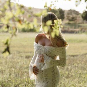 Clarisse Lace Maxi Dress